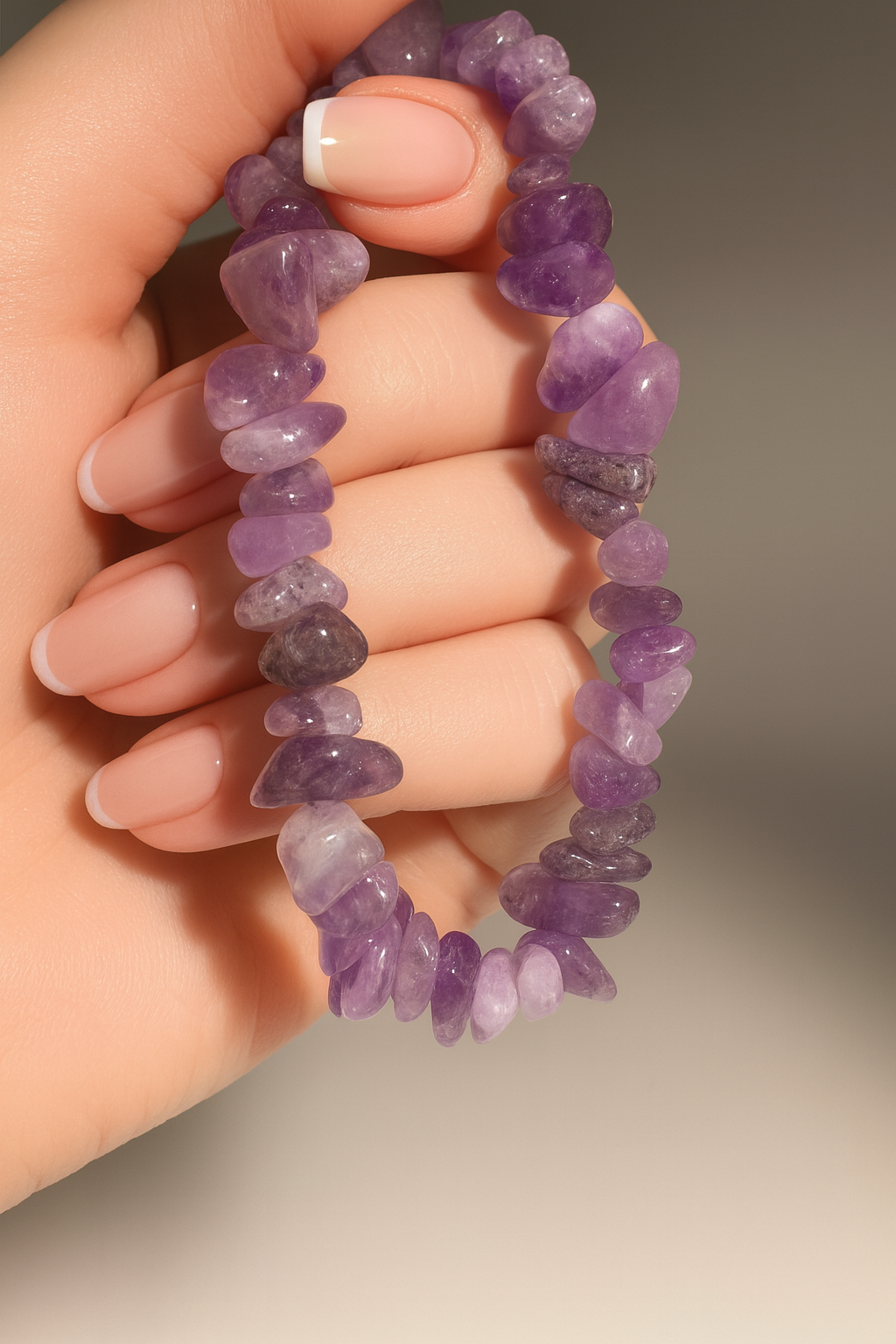 Mystisches 3er Edelstein-Armbandset – Amethyst, Purple Jade & Dark Amethyst 💜✨