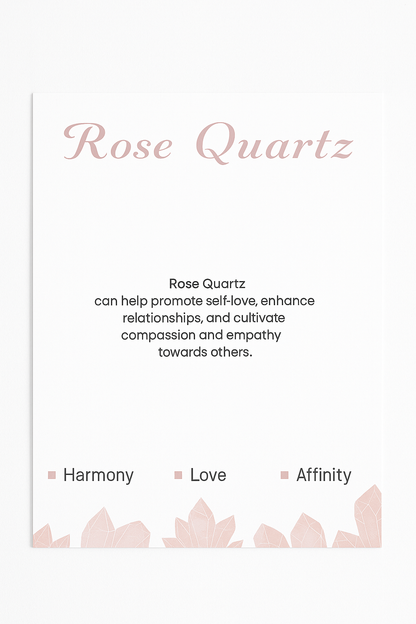 Rosenquarz Armband 19 cm – sanfte Herzenergie & Selbstliebe 💗🌸