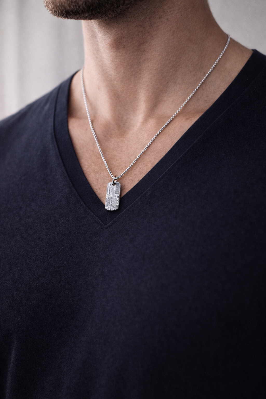 Kosmische Aletai-Meteorit-Plakette mit einzigartigem Wittmannstättenmuster