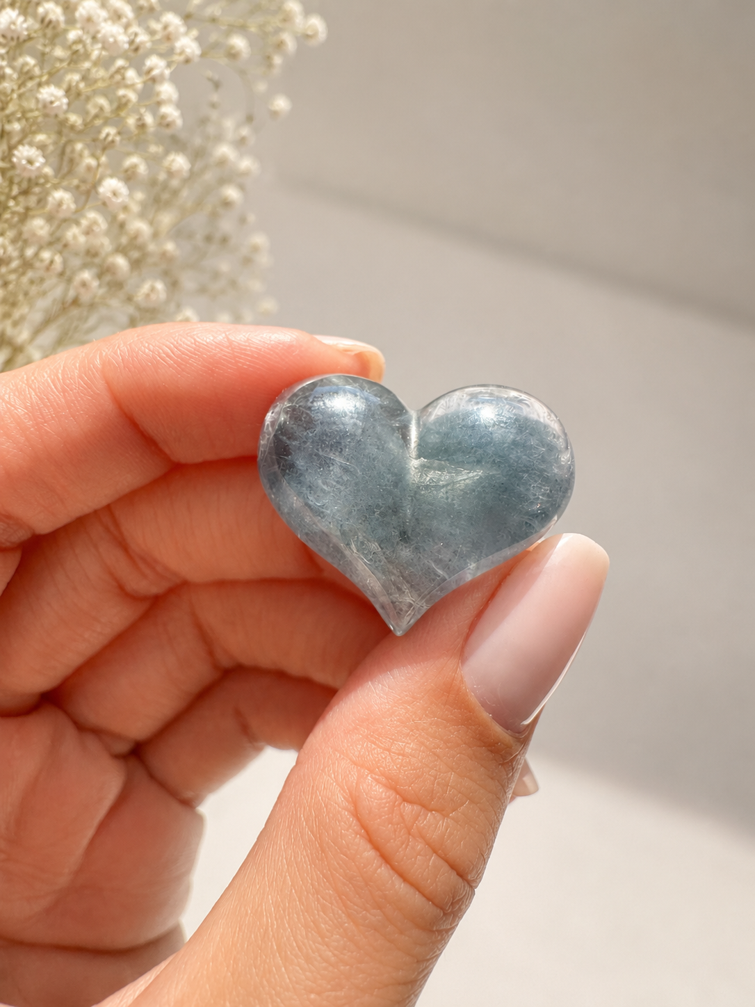 💜 Cœurs en fluorite juteux – explosion de couleurs en forme de cœur 3 cm