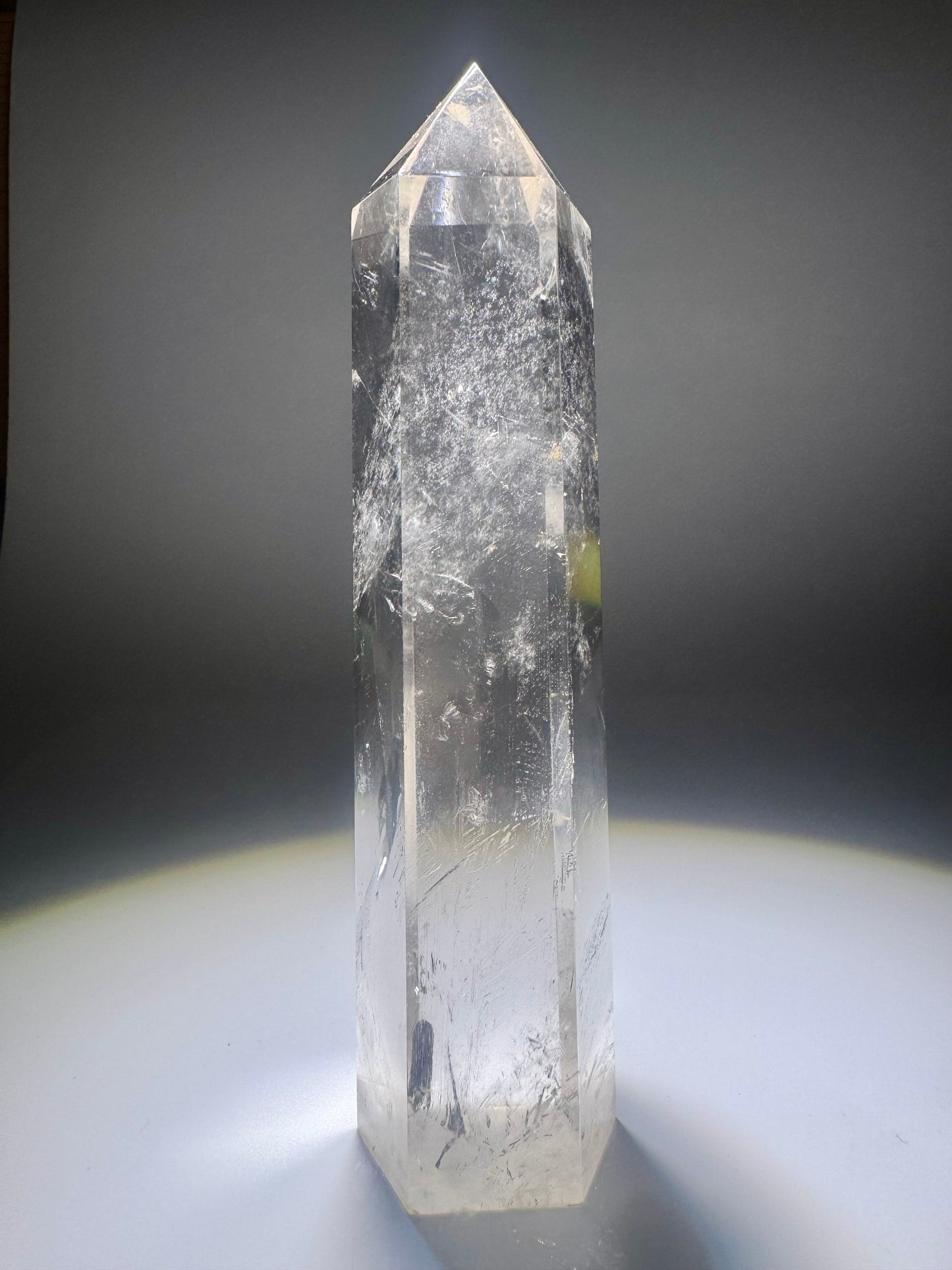 Sehr klare Bergkristall Spitze - 14cm, 265g