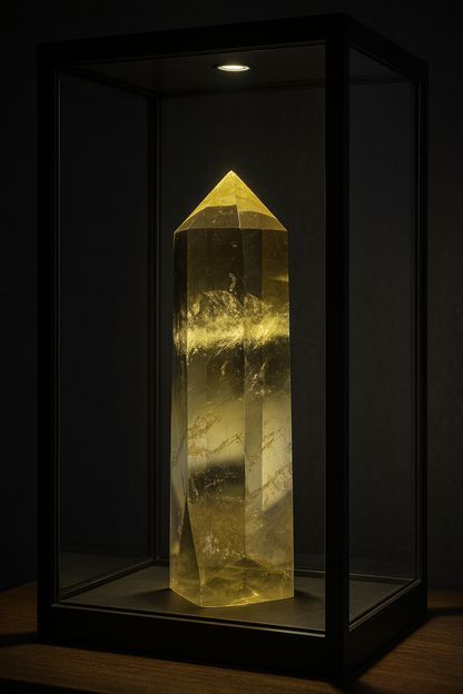 Exclusive Citrine with Phantom Layers - 10cm, 146g