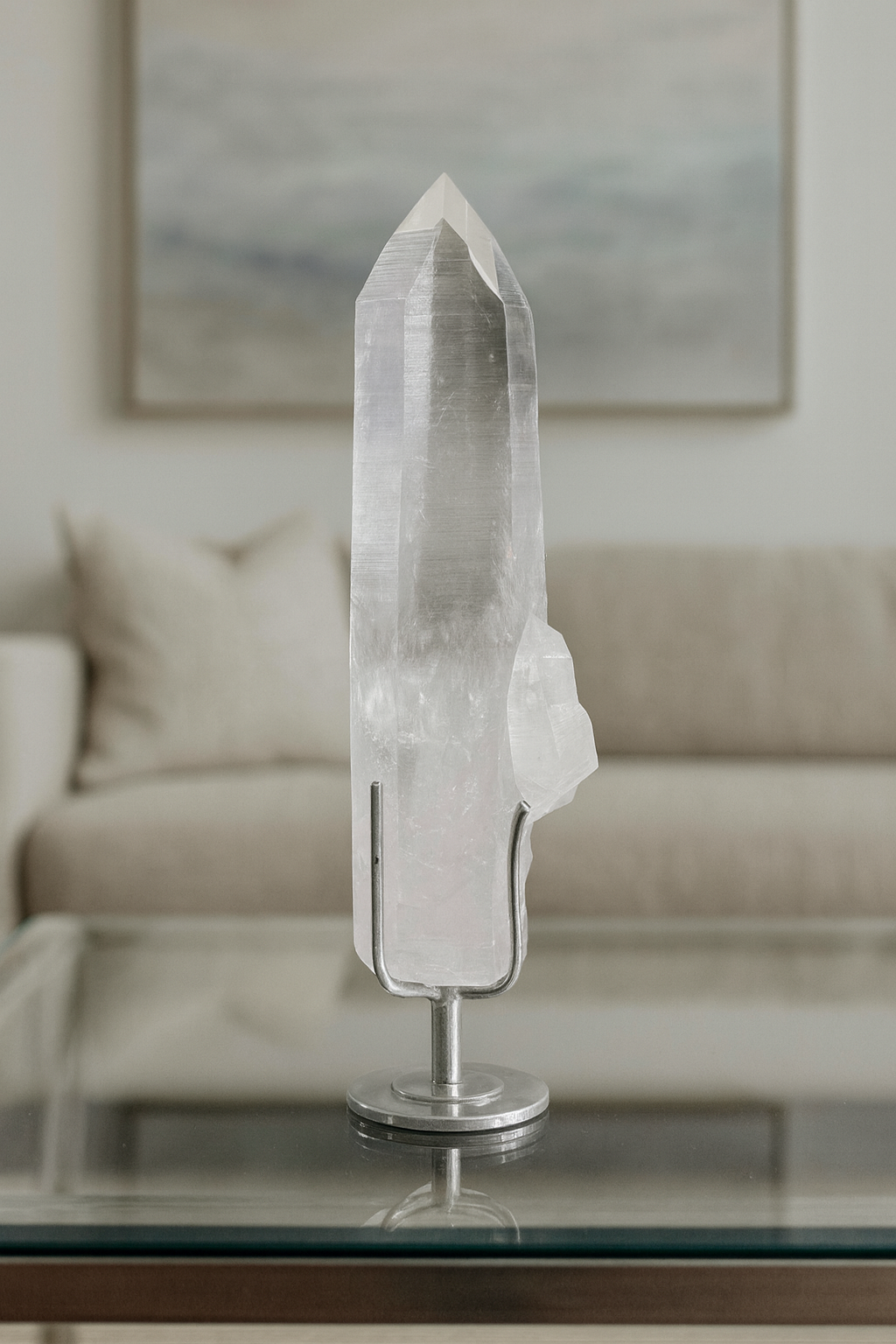 Wunderschöne, naturbelassene grosse Lemurian-Spitze ✨🔺