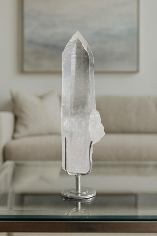 Wunderschöne, naturbelassene grosse Lemurian-Spitze ✨🔺