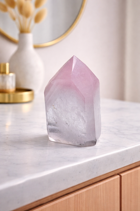 Wunderschöne Pink-Lithium-Spitze mit Phantom 🌸 - 4.1cm, 37g