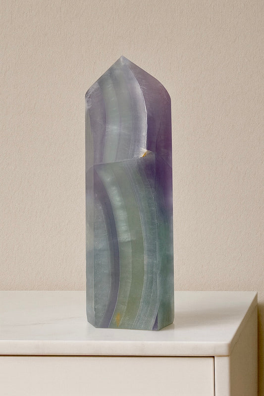 Wunderschöne Pastel Fluorit Spitze - 12.6cm, 337g