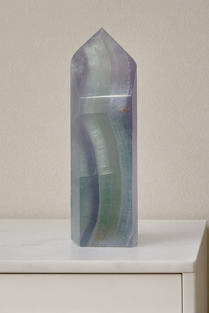 Wunderschöne Pastel Fluorit Spitze - 12.6cm, 337g