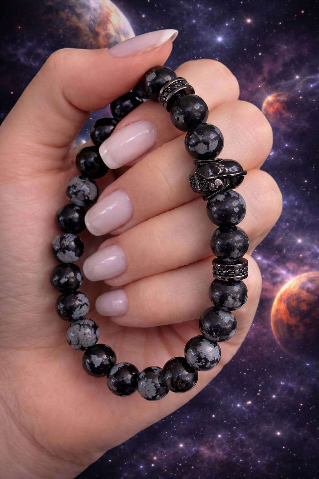 Star Wars Armbänder aus Natursteinen – Kraftvoll, stylisch & einzigartig ✨