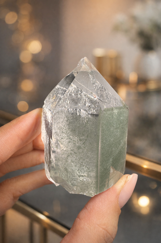 Naturbelassene Himalaya-Quarzspitze  – Premium-Specimen 6,8 cm | 147 g