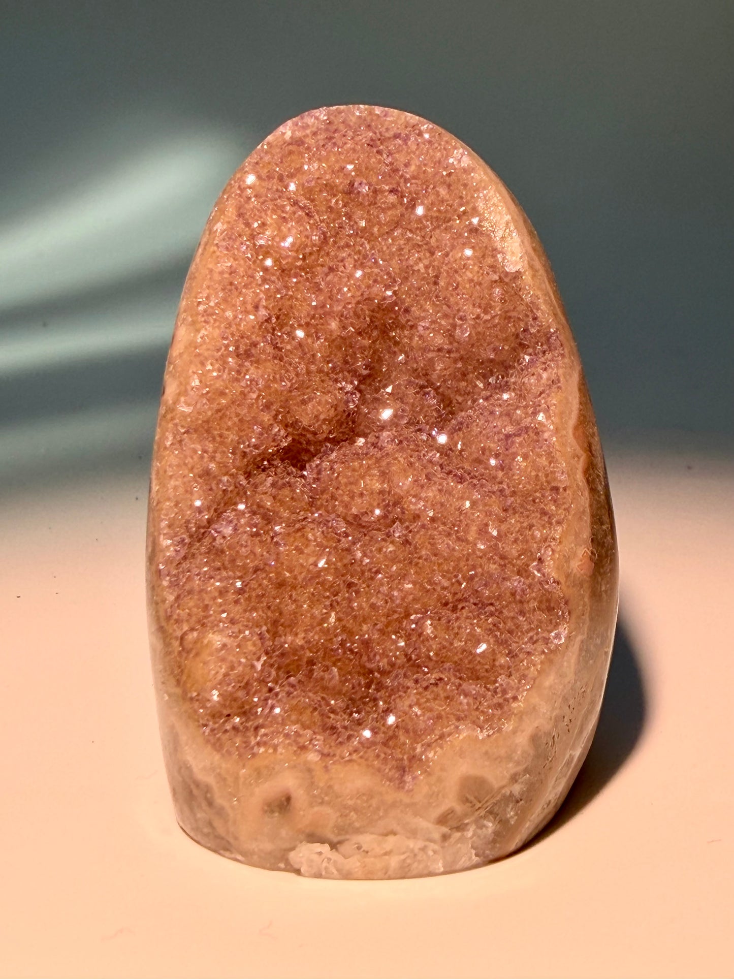 Rainbow Amethyst Cutbase - 6.5cm, 181g