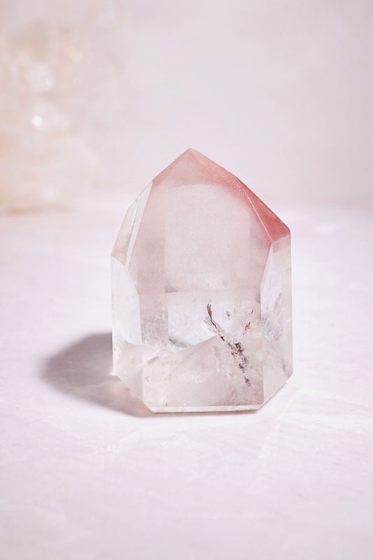 Pink Lithium Kristallspitze – Seltene Premium-Qualität mit sanfter Herzenergie