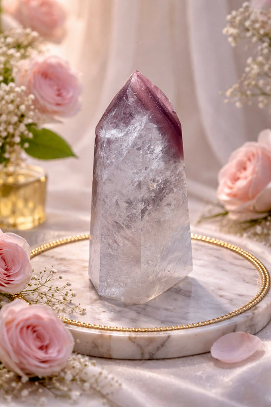 Seltene Pink Lithium Spitze aus Brasilien – 7.8 cm, Edelstein in Extra Qualität 💗