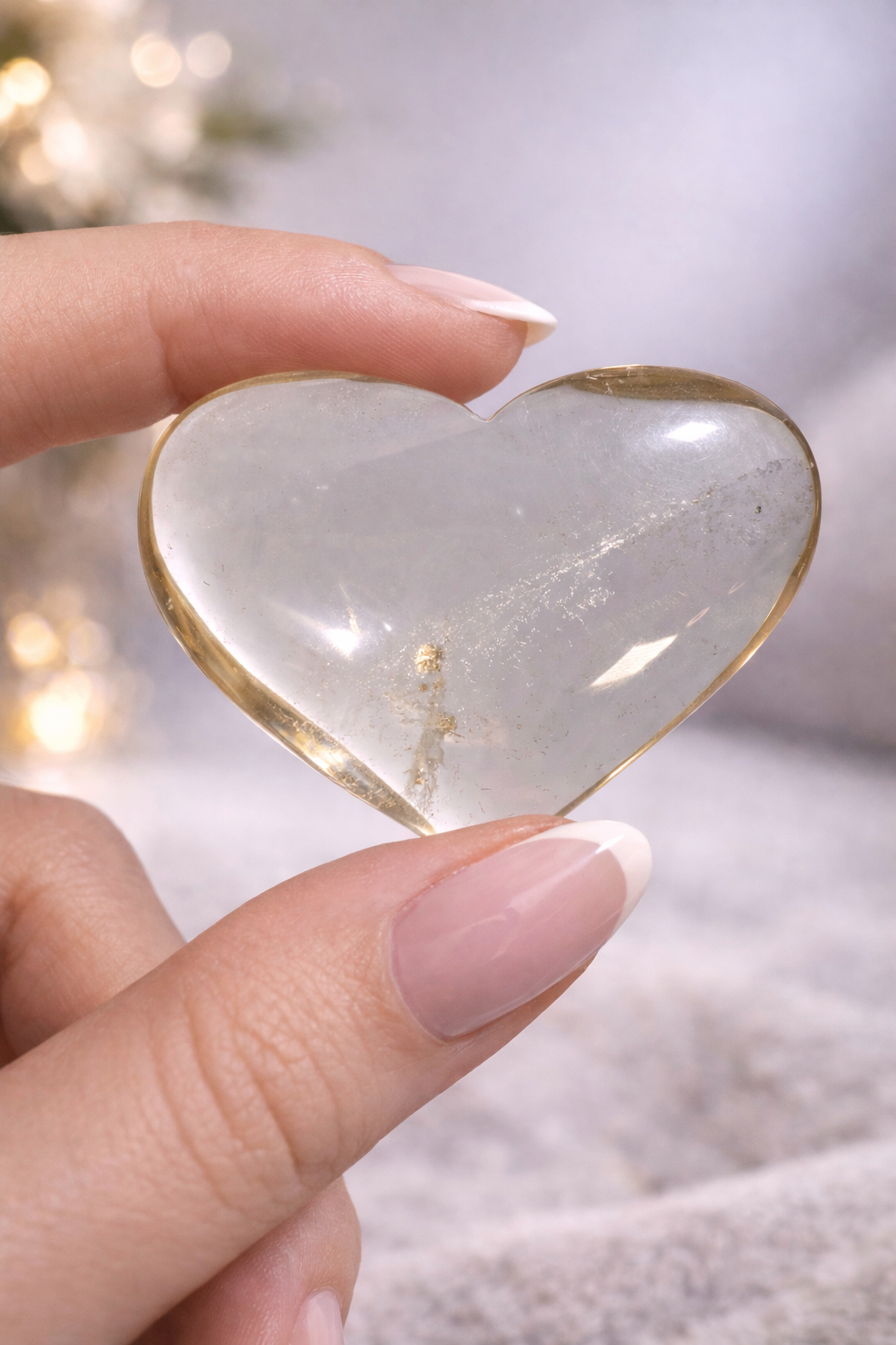 Wunderbares Citrin Herz - 5cm