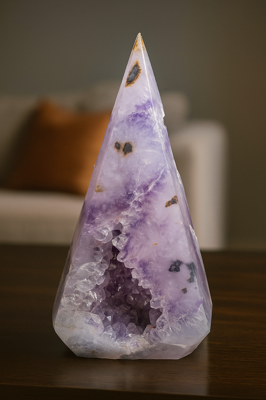 Amethyst-Geode aus Uruguay 14,5 cm kaufen – funkelndes Traumstück 💎