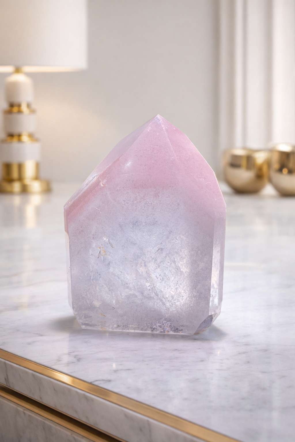 Wunderschöne Pink-Lithium-Spitze mit Phantom 🌸 - 4.1cm, 37g