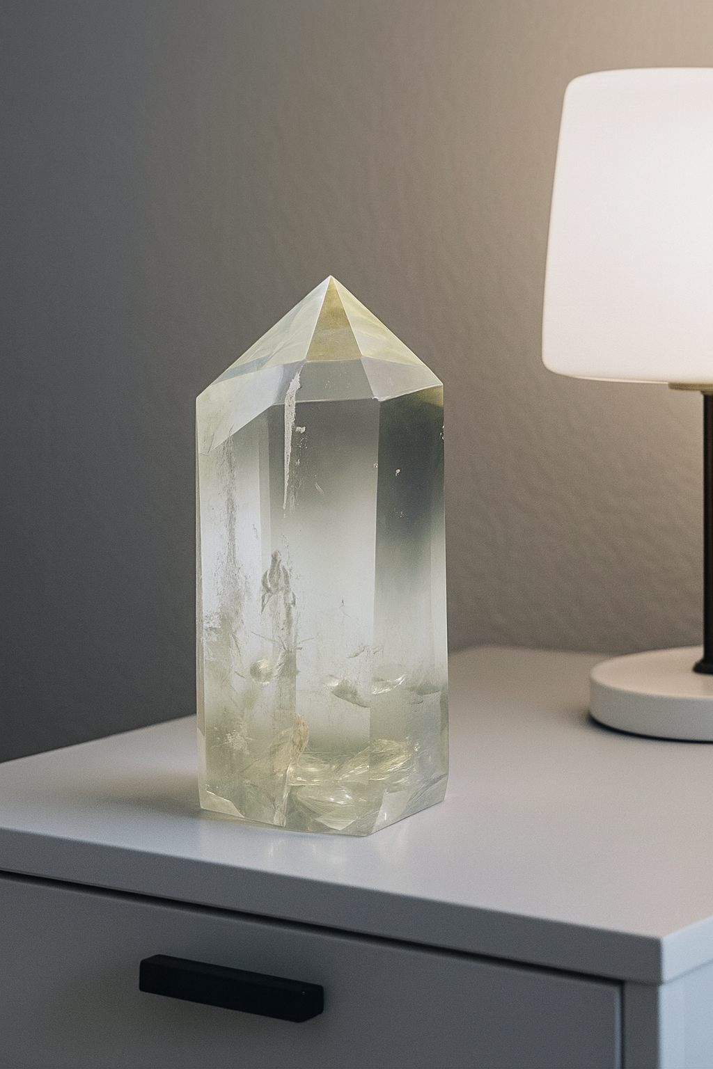 Citrine Point (extra clear) - 9cm, 221g