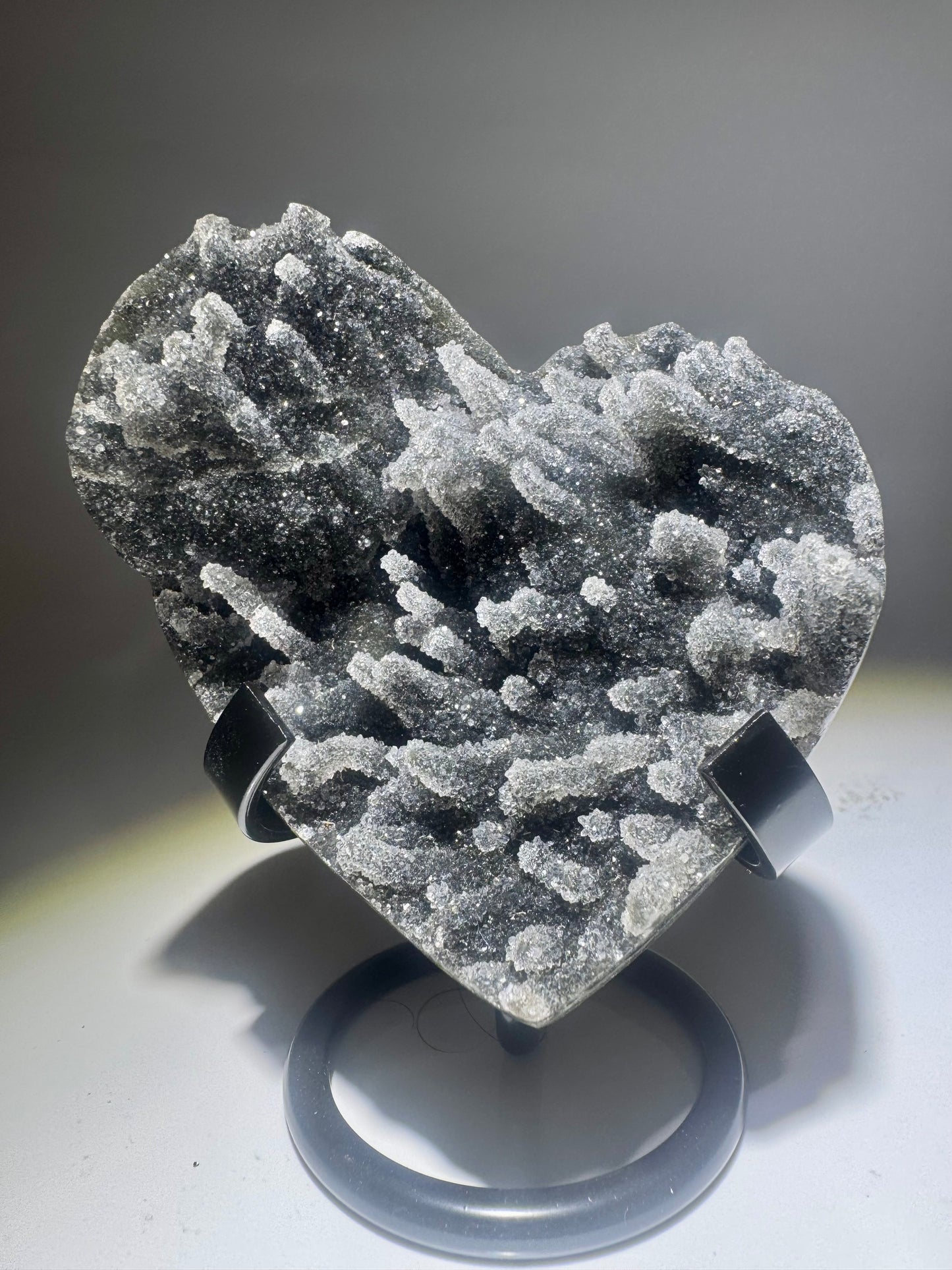 Amethyst Heart - 7.5cm, 208g