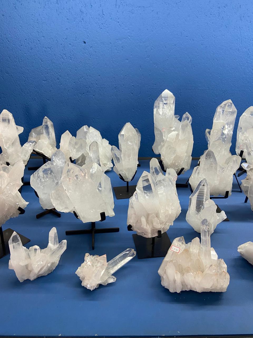 Lemurian-Bergkristallspitzen aus Brasilien – Urkraft in reinster Form 💎