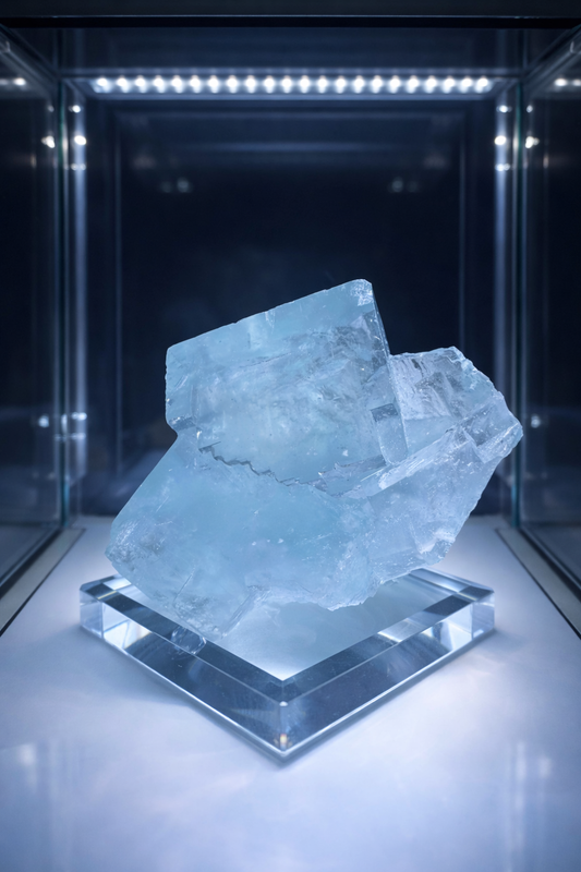 Bezaubernder 1A Qualität Glas-Fluorit - 5.4cm, 96g