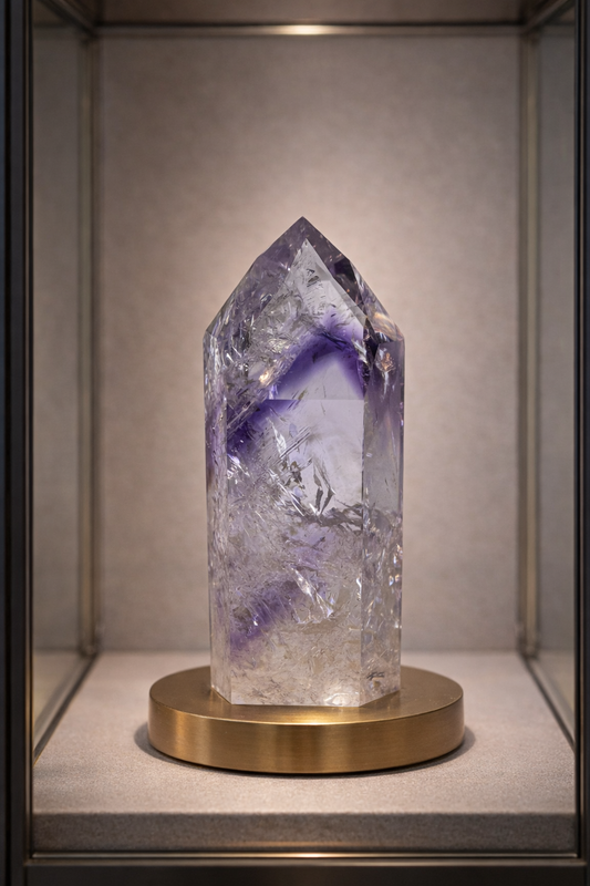 Phantom Amethyst Spitze - 9cm, 121g