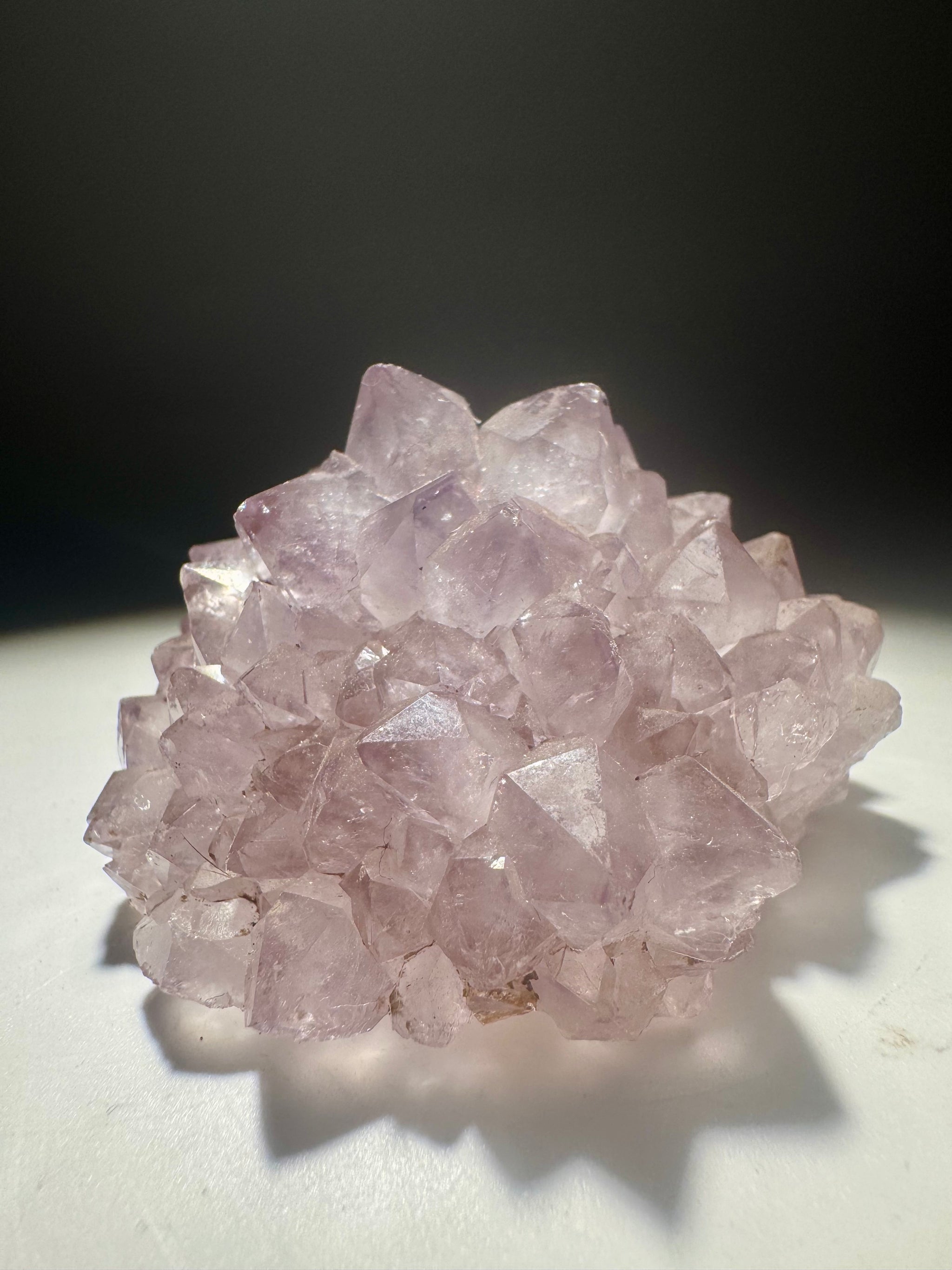 Amethyst Edelsteinblüte aus Uruguay – natürliche Stalaktit-Formation 5,5 cm