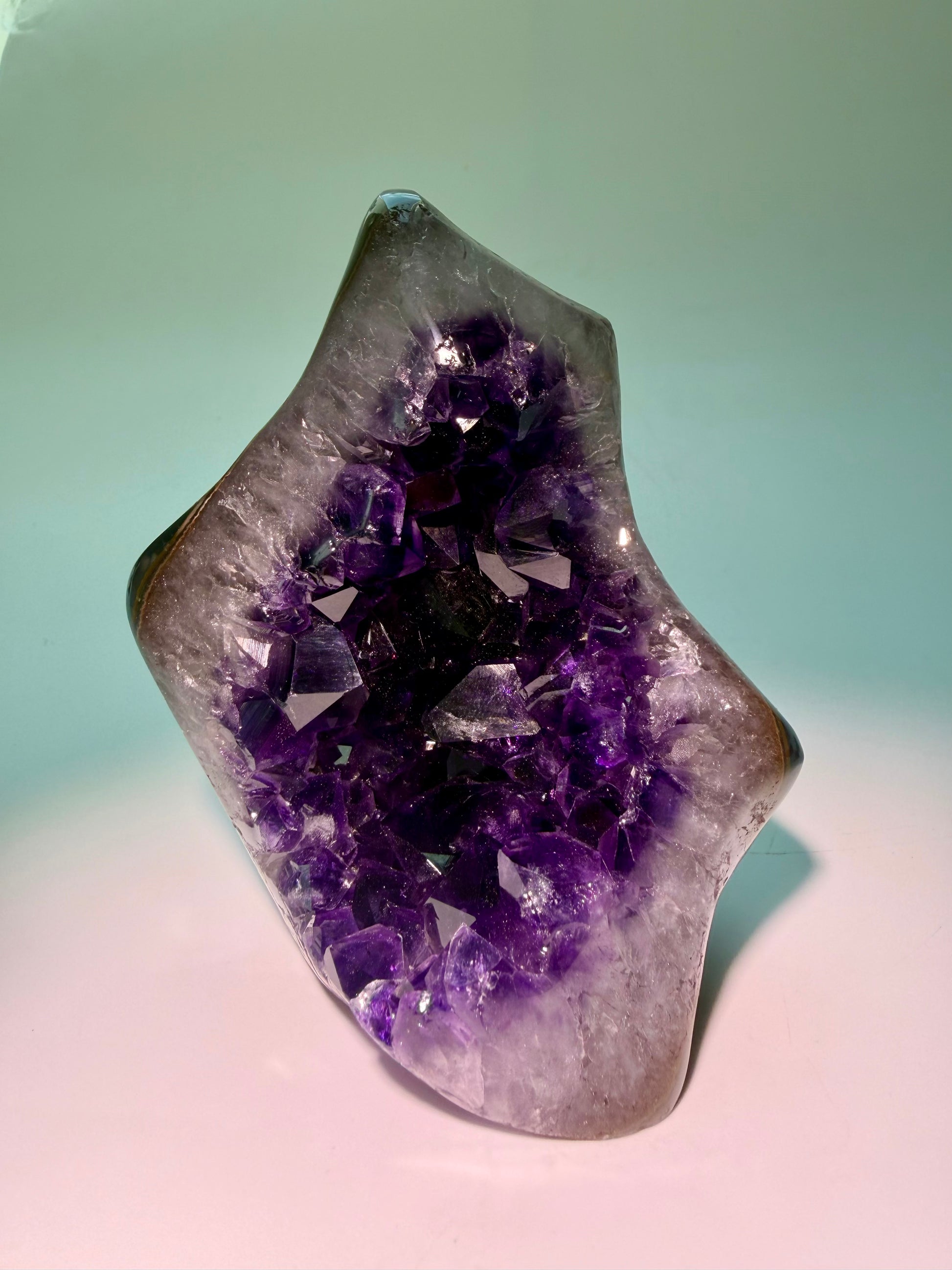 Amethyst Freeform Uruguay Premium Qualität, 11 cm, 636 g
