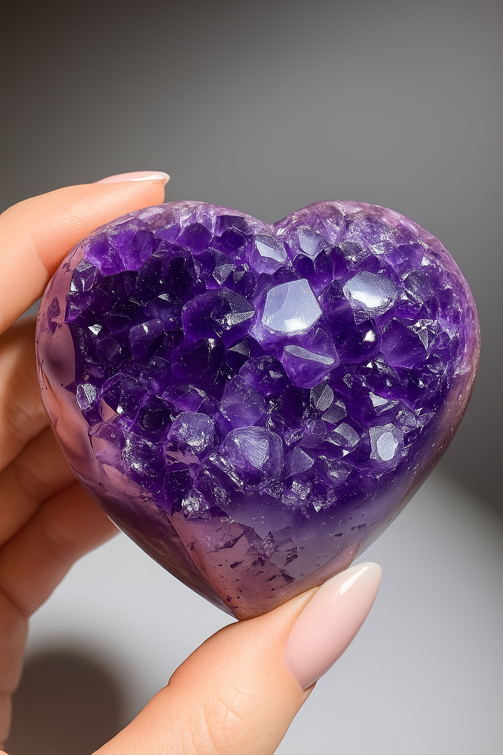 Amethyst Herz 212 g Uruguay kaufen – Premium Qualität