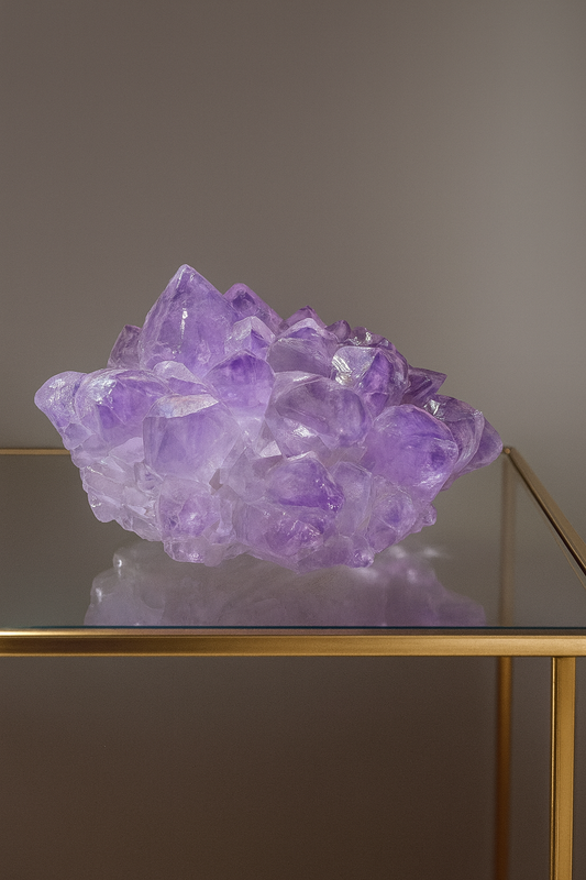 Amethyst Stalaktit Blüte 9,5 cm aus Uruguay kaufen