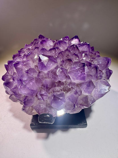 Amethyst Stalaktit Blüte aus Uruguay – Edelstein Unikat 14.5cm, 1.42kg
