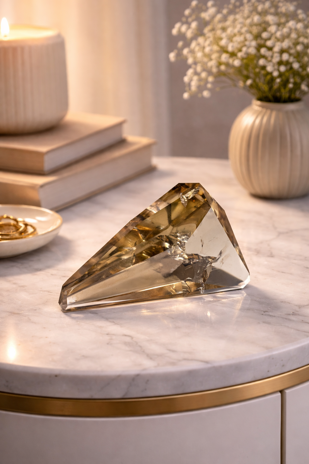 Natur Citrin Freeform | 41 g | Natürlicher Citrin extra klar