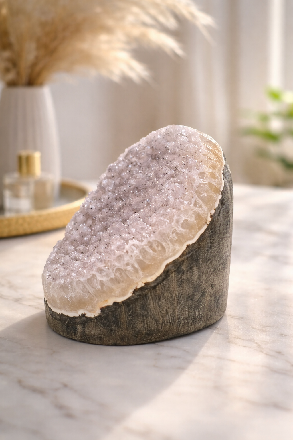 Rainbow Amethyst Cutbase - 6.5cm, 285g