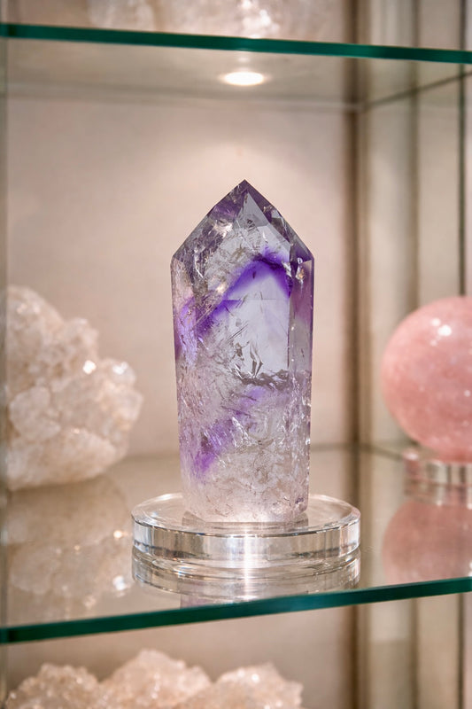 Phantom Amethyst Spitze - 9cm, 121g
