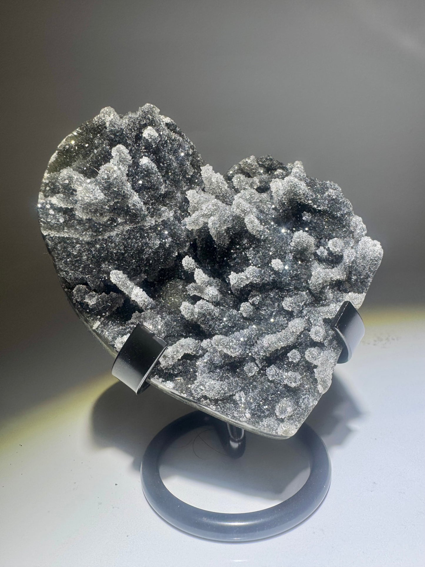 Amethyst Heart - 7.5cm, 208g
