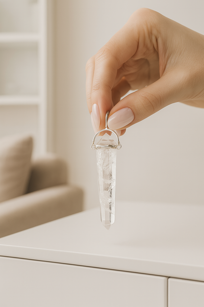 Bergkristall Anhänger 5,7 cm kaufen 