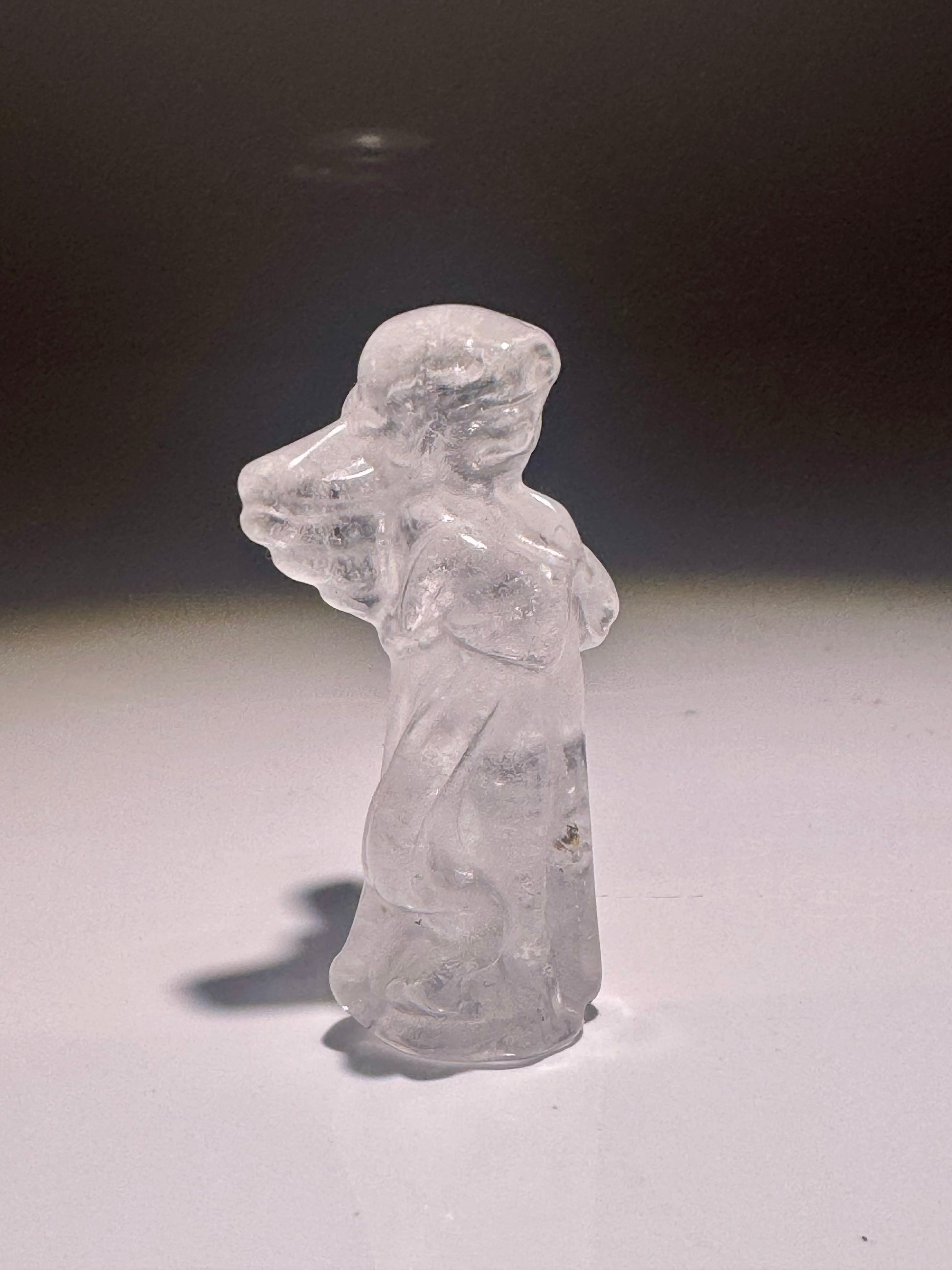 Bergkristall Engel kaufen – Handmade 5 cm | UNIQUE CRYSTALS Schweiz