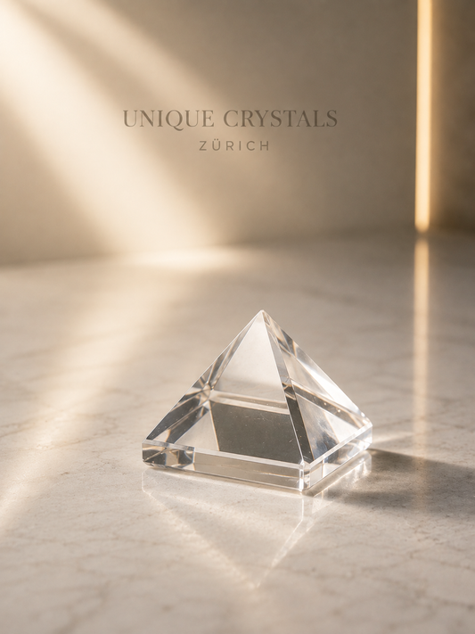 Bergkristall Pyramide Mini, extra klar, 2,5–2,7 cm, Heilstein