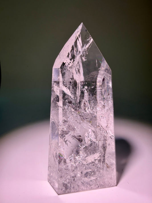 Bergkristall Spitze aus Bahia | 13,5 cm | 518 g | Premium-Qualität