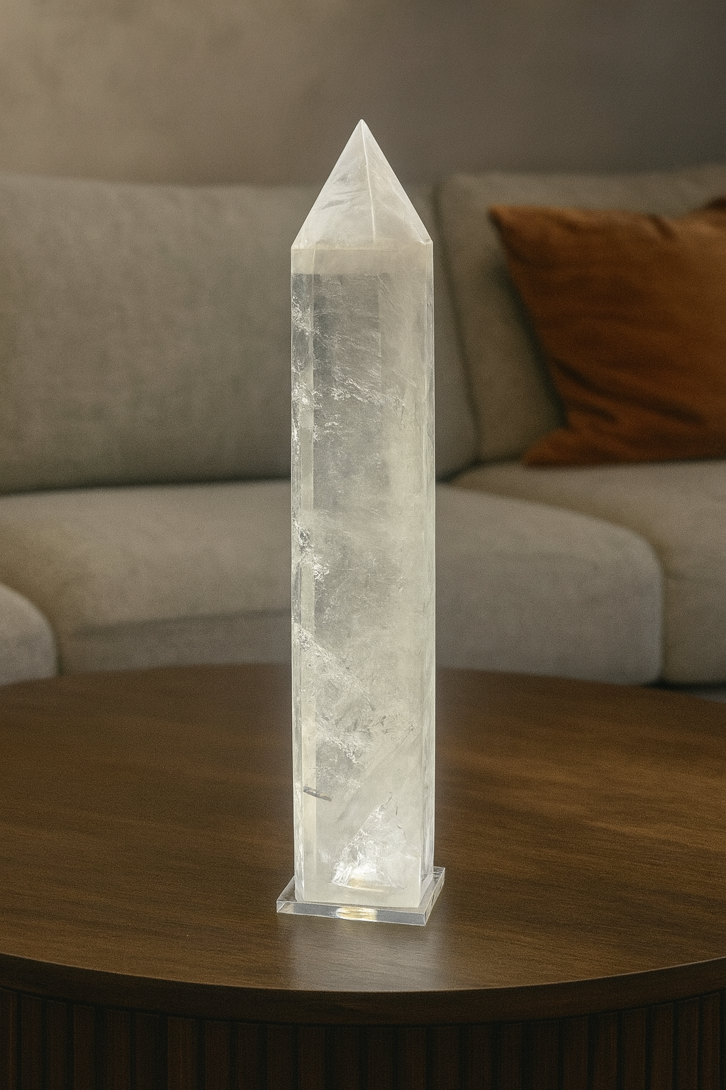 Bergkristall Spitze aus Brasilien - 35.5cm, 4.35kg Premiumqualität