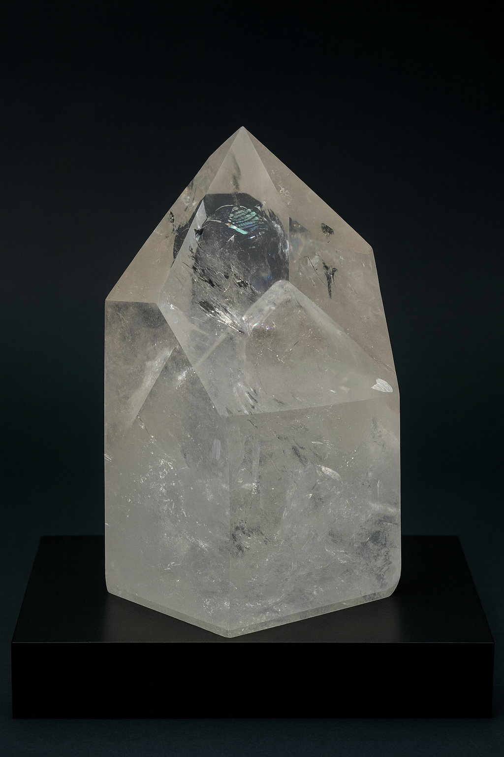 Bezaubernde Phantom-Quarz-Spitze  - 8cm, 255g