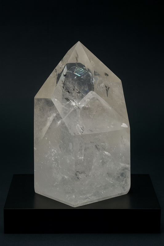 Bezaubernde Phantom-Quarz-Spitze  - 8cm, 255g
