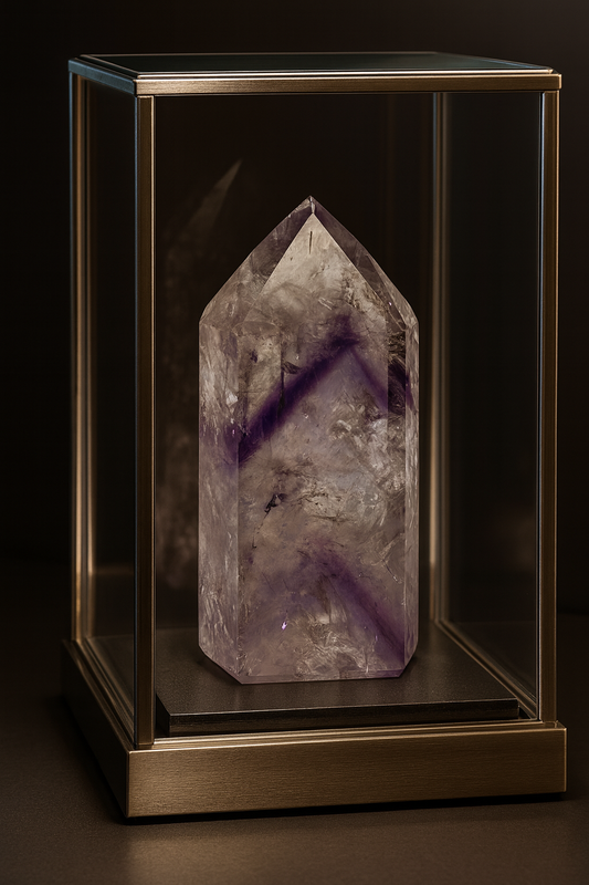 Bezaubernder Phantom Amethyst - 8.7cm, 158g