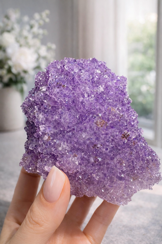 Grosse Amethystblüte 1.08 kg – Extra-Qualität Uruguay