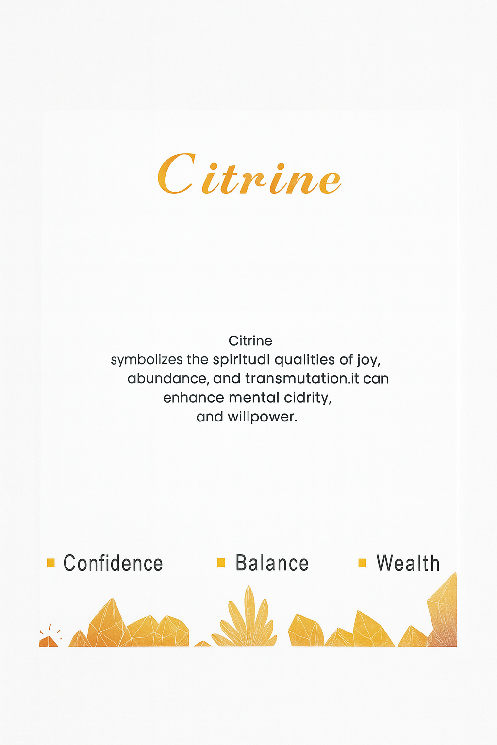 Citrin Armband 19 cm – Edelsteinarmband für Selbstvertrauen, Lebensfreude & innere Sonne ☀️