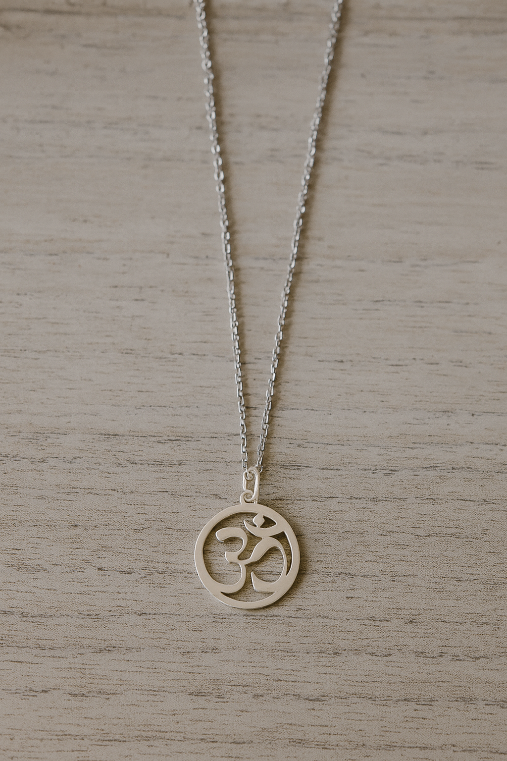 OM Kette 925 Silber | Spiritueller Schmuck | Energie Anhänger