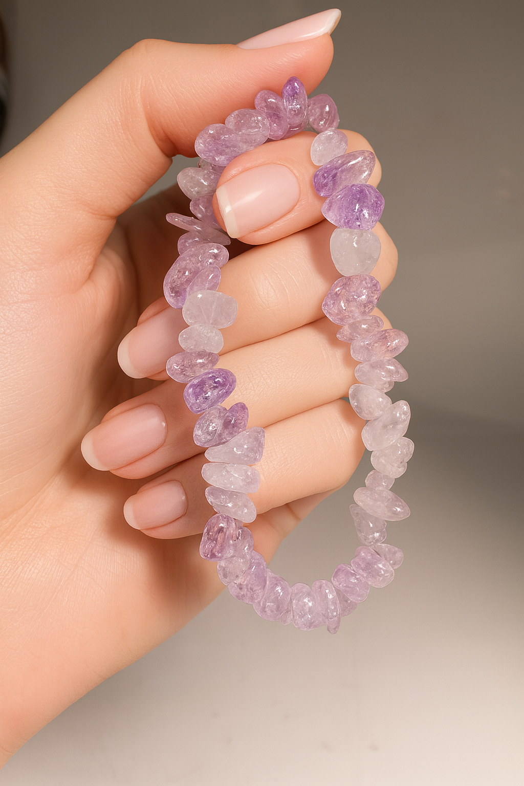 Mystisches 3er Edelstein-Armbandset – Amethyst, Purple Jade & Dark Amethyst 💜✨