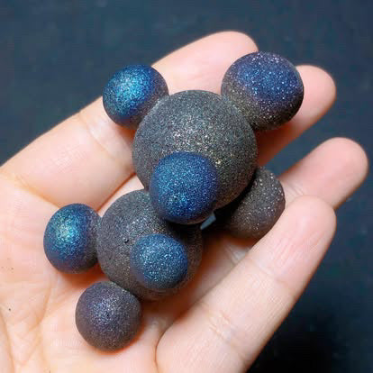 Chalkopyrit (Chalcopyrite) Kugel – Museumsqualität aus Hubei 