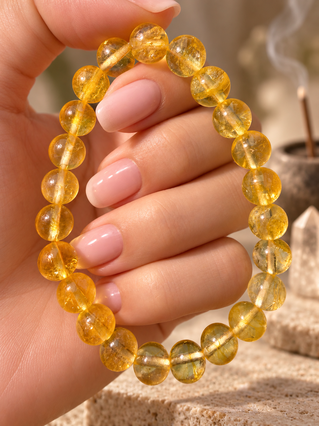 Citrin-Armband | 17, 19 oder 21 cm | UNIQUE CRYSTALS
