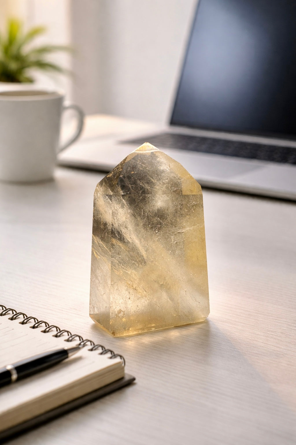 Citrin Kristall 7,9 cm – 150 g Naturkraft aus Brasilien