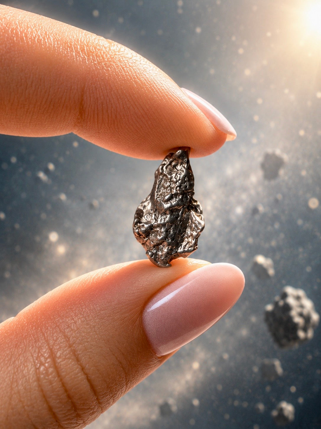 Meteorit Sternschnuppe – echter Himmelsstein aus dem All