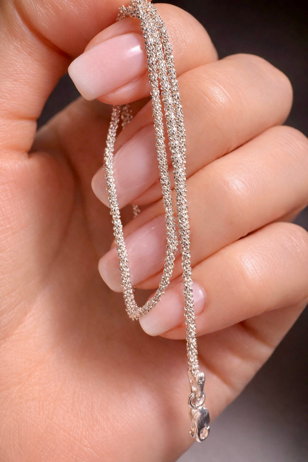 Diamantierte Bomberkette – Ultraedle, funkelnde Halskette in Silber 925, 42, 45, 50 cm
